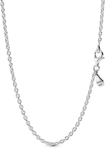 قلادة PANDORA Timeless Sparkling Heart Collier - قلادة مطلية بالذهب عيار 14 قيراط مع زركونيا مكعب - مجوهرات للنساء - تتضمن صندوق هدايا - 17.7 بوصة in Kuwait