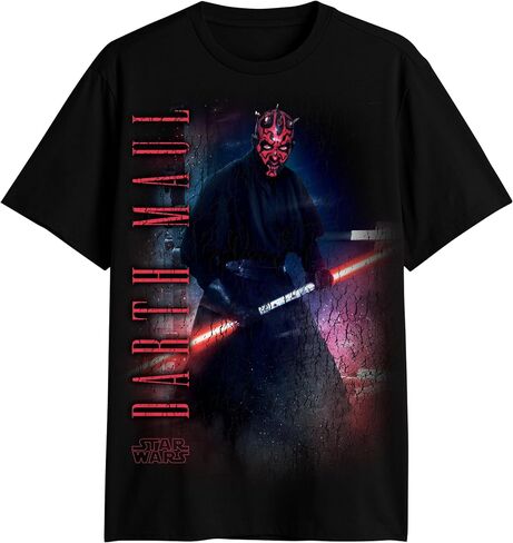 Star Wars Darth Maul Sith Phantom Menace Lightsaber Poster Adult T-Shirt in Kuwait