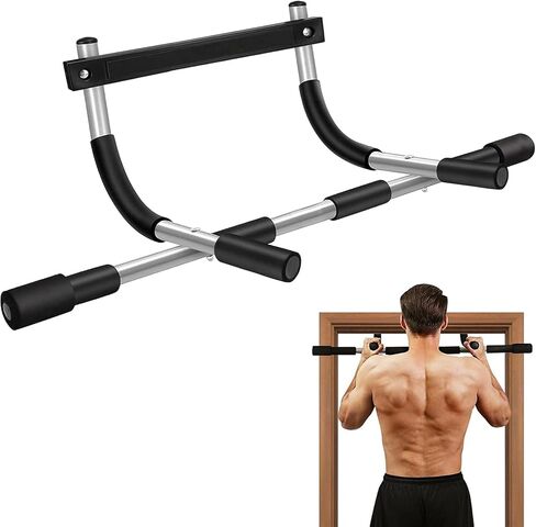 Doorway Pull Up Bar for Home Gym, Adjustable Width, Heavy-Duty Steel in Saudi Arabia