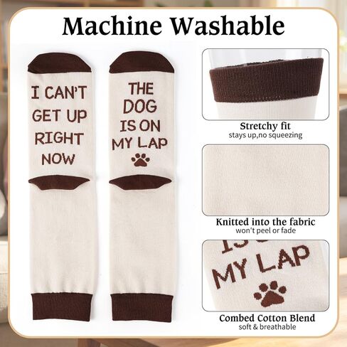 Gifts for Women Dog Lovers - Dog Mom Daughter Wife Birthday Christmas Gift, Grandma Sister Friend Thoughtful Stocking Stuffers Galentines Valentines Mothers Day Funny Sock in Saudi Arabia
