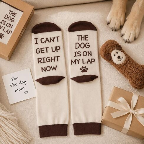 Gifts for Women Dog Lovers - Dog Mom Daughter Wife Birthday Christmas Gift, Grandma Sister Friend Thoughtful Stocking Stuffers Galentines Valentines Mothers Day Funny Sock in Saudi Arabia