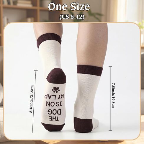 Gifts for Women Dog Lovers - Dog Mom Daughter Wife Birthday Christmas Gift, Grandma Sister Friend Thoughtful Stocking Stuffers Galentines Valentines Mothers Day Funny Sock in Saudi Arabia