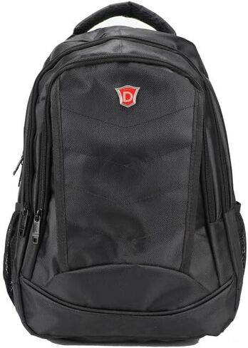 DUKAP RIU Executive Travel Backpack with 15.6-inch Laptop Pouch | Comfortable Carrying with Reinforced Straps, Water Resistant and Heavy-Duty Bag | Black in Saudi Arabia