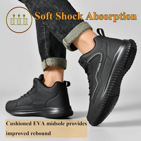 Non Slip Work Boots for Men Women Slip Resistant Shoes Oil Resistant Food Service Chef Kitchen Restaurant Working Boots in Saudi Arabia