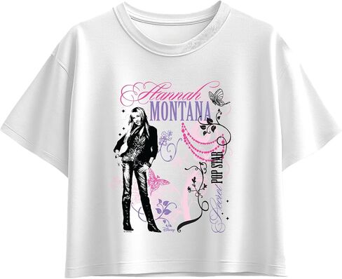 Hannah Montana - Secret Pop Star - Youth Girls Boxy T-Shirt in Kuwait
