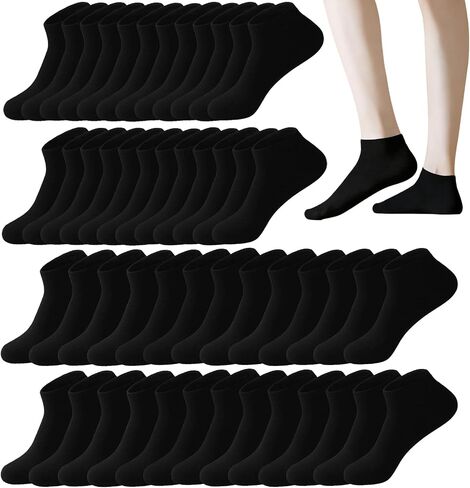 20 Pairs Low Cut Ankle Socks for Women No Show Casual Breathable Athletic Socks Bulk for Sport in Saudi Arabia