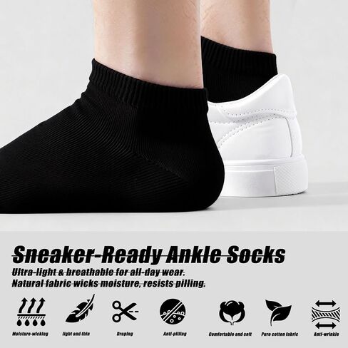 20 Pairs Low Cut Ankle Socks for Women No Show Casual Breathable Athletic Socks Bulk for Sport in Saudi Arabia