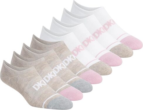 DKNY Women's 8-pack No-show Liners, Arch Support & Cushioned Footbed in Saudi Arabia
