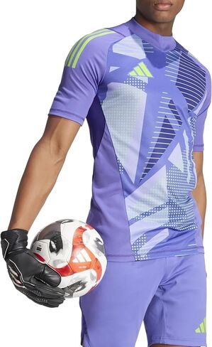 adidas TIRO24 PRO GK Jersey Short Sleeve Purple Mens sz Large in Kuwait