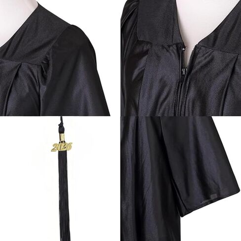 yolsun Kindergarten Graduation Cap and Gown 2026, Child Graduation Gown Cap Set with 2026 Tassel in Kuwait
