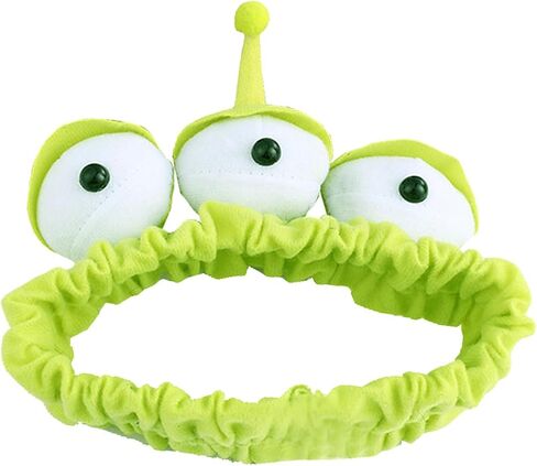Sheliky Alien Headband Halloween Alien Costume Headbands Women Men Green Ears Hairband Cosplay Party Dress Up Accessories in Saudi Arabia