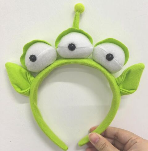 Sheliky Alien Headband Halloween Alien Costume Headbands Women Men Green Ears Hairband Cosplay Party Dress Up Accessories in Saudi Arabia