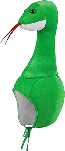 Clobeau Halloween Snake Costume Hat Animal Stuffed Snake Plush Hats Themed Party Boa Hat Cosplay Carnival Drama Story Hats in Kuwait