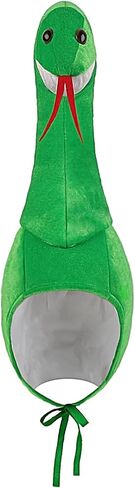 Clobeau Halloween Snake Costume Hat Animal Stuffed Snake Plush Hats Themed Party Boa Hat Cosplay Carnival Drama Story Hats in Kuwait