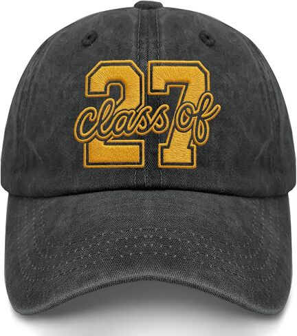 Graduation Gifts 2027 Class of 2027 Back to School Embroidered Hat Senior 2027 Adjustable Baseball Cap for Students in Kuwait