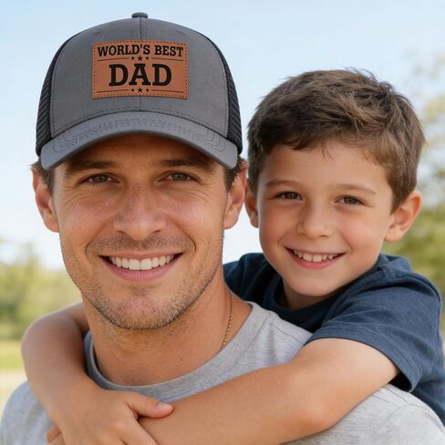 Best Dad Hat The Man The Legend Mens Trucker Hat for Dad Papa Fathers Day in Kuwait
