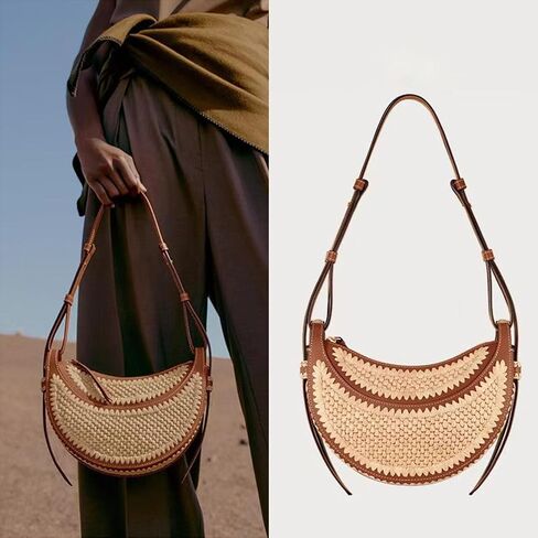 Straw Woven Tote, Crossbody & Shoulder Bag | Beach Bag Gift for Women in Saudi Arabia