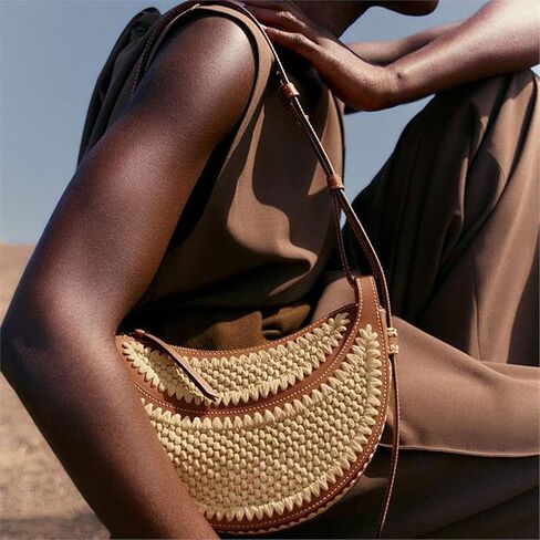 Straw Woven Tote, Crossbody & Shoulder Bag | Beach Bag Gift for Women in Saudi Arabia
