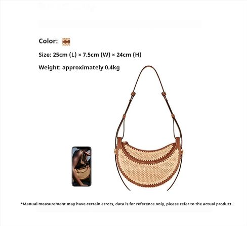 Straw Woven Tote, Crossbody & Shoulder Bag | Beach Bag Gift for Women in Saudi Arabia