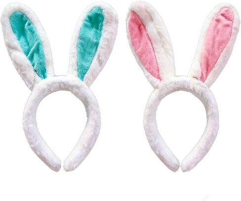 Easter Bunny Ears Headband, Rabbit Ears Hairbands Accessories in Saudi Arabia