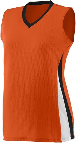 Augusta Sportswear Women's Ladies Tornado Jersey S Red/Black/White in Kuwait
