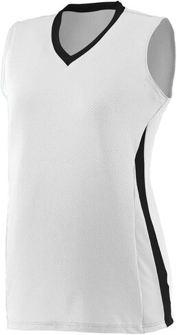 Augusta Sportswear Women's Ladies Tornado Jersey S Red/Black/White in Kuwait