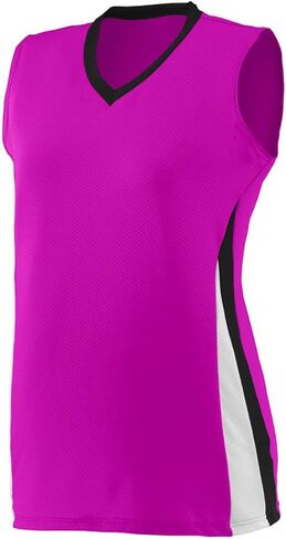 Augusta Sportswear Women's Ladies Tornado Jersey S Red/Black/White in Kuwait