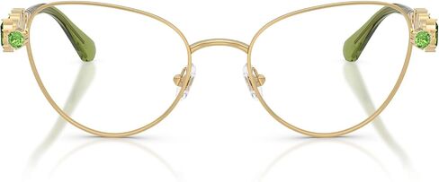 Swarovski SK1024 Prescription Eyewear Frames, Gold/Demo Lens, 53 mm in Saudi Arabia