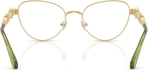 Swarovski SK1024 Prescription Eyewear Frames, Gold/Demo Lens, 53 mm in Saudi Arabia