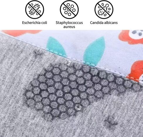 Graphene Reusable Incontinence Pads (6 Pack) - Washable Cloth Menstrual Pads for Heavy Flow, Leakproof Overnight Postpartum Pads for Women & Elderly, Odor Control & High Absorbency (Assorted Colors) in Saudi Arabia