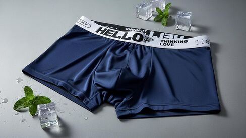 Mens Ice Silk Underwear Boxer Briefs 8-Pack-Ultra Cool Breathable Quick-Dry,Soft No-Ride-Up Underwear for Men in Kuwait