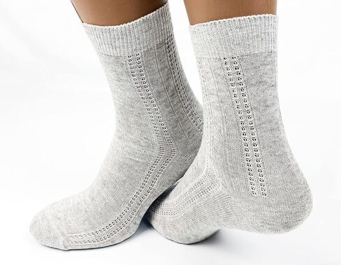 Women's Thin Breathable Organic Linen Socks (10, Medium) in Saudi Arabia