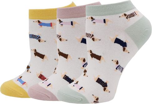 Women's Haute Dachshund Dog Socks Casual Crew Socks Animal Cute Socks Gifts for Women in Saudi Arabia