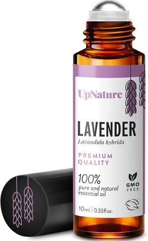 UpNature Calm Essential Oil Roll On - 100% Natural Relaxation Stress Relief Aromatherapy - Self Care Gifts for Women in Kuwait