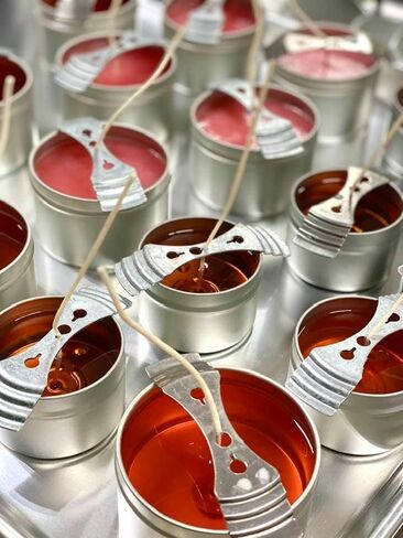 2 Stroke Engine Dirt Bike Race Fuel Aroma Soy Candle | Unique Hand Poured Gift | Motocross | Man Cave | 8 oz in Kuwait