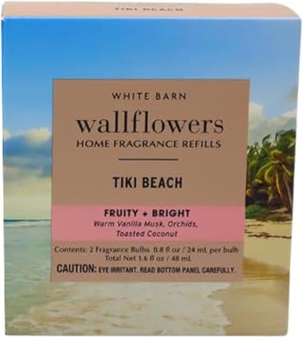 White Barn New Look! TIKI BEACH Wallflowers 2-Pack Refills in Kuwait
