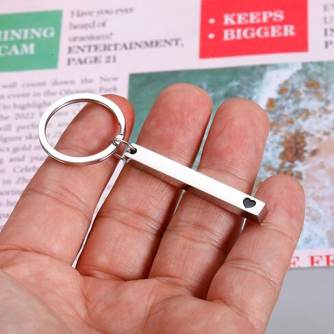 6 Year Anniversary Keychain Gift for Him Her, Iron Gifts for 6th Anniversary, Iron Anniversarys Gifts for Him Her Men Women, 6th Wedding Anniversarys Gift for Husband Wife, 1 PC Anniversario Keychain in Kuwait