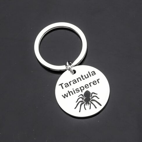 CHOORO Tarantulan Keychain Spider Jewelry Tarantula Mom Gift Tarantula Whisperer Keychain Tarantula Lover Gift in Kuwait