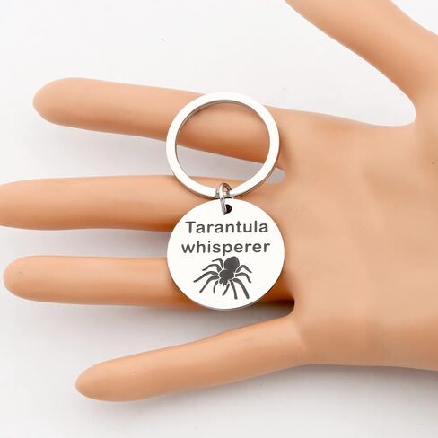 CHOORO Tarantulan Keychain Spider Jewelry Tarantula Mom Gift Tarantula Whisperer Keychain Tarantula Lover Gift in Kuwait