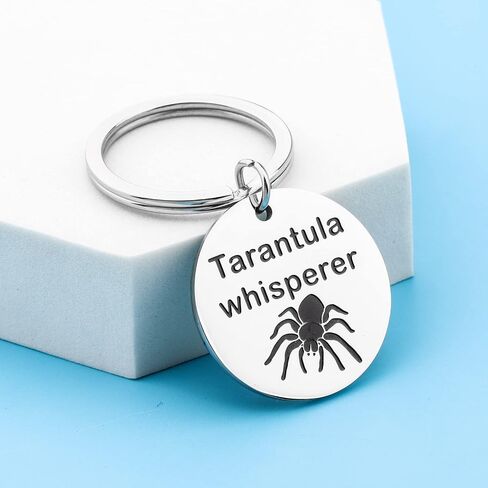 CHOORO Tarantulan Keychain Spider Jewelry Tarantula Mom Gift Tarantula Whisperer Keychain Tarantula Lover Gift in Kuwait