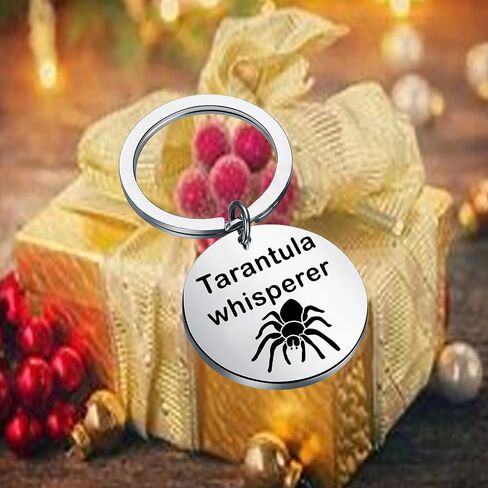 CHOORO Tarantulan Keychain Spider Jewelry Tarantula Mom Gift Tarantula Whisperer Keychain Tarantula Lover Gift in Kuwait