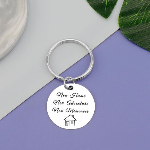 24 Pcs New Home Gift Keychain Housewarming Gift for New Homeowners First Home Gift Keychain Moving In Gift for Couple New Home Owners New House Gift Keychain Real Estate Gifts Housewarming Keychain in Kuwait