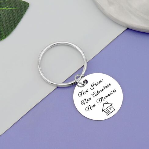 24 Pcs New Home Gift Keychain Housewarming Gift for New Homeowners First Home Gift Keychain Moving In Gift for Couple New Home Owners New House Gift Keychain Real Estate Gifts Housewarming Keychain in Kuwait