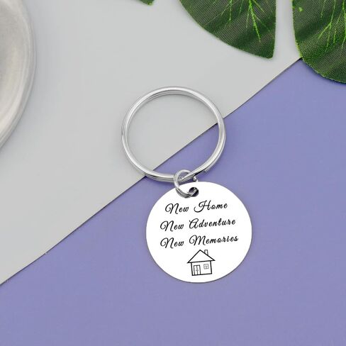24 Pcs New Home Gift Keychain Housewarming Gift for New Homeowners First Home Gift Keychain Moving In Gift for Couple New Home Owners New House Gift Keychain Real Estate Gifts Housewarming Keychain in Kuwait