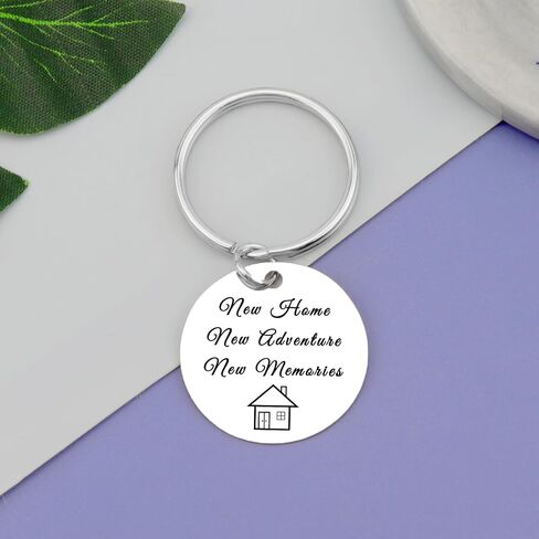 24 Pcs New Home Gift Keychain Housewarming Gift for New Homeowners First Home Gift Keychain Moving In Gift for Couple New Home Owners New House Gift Keychain Real Estate Gifts Housewarming Keychain in Kuwait