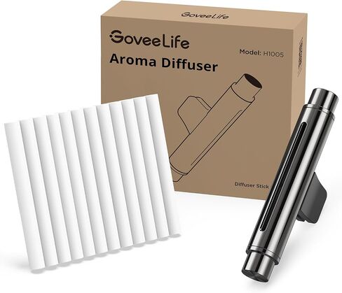 Goveelife Air Fresheners Diffuser Vent Clips with 12 Refill Sticks. Replacement Accessories Only for GoveeLife Smart Tower Fan H7105, H7106, H7100, H7102 in Saudi Arabia