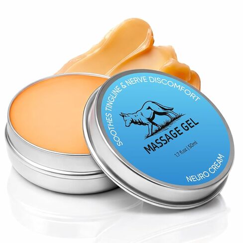 Nerve Relief Cream, Neuro Magnesium Support Balm for Nerve & Joint Support, Cooling Herbal Balm with Magnesium, Arnica, Menthol & Chamomile, Soothing Muscle & Joint Massage Cream (1 pc) in Kuwait