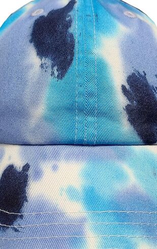 Newhattan Tie-Dyed Baseball Hat | Washed Unisex Adjustable Polo Cap Hat Headwear for Men and Women in Saudi Arabia