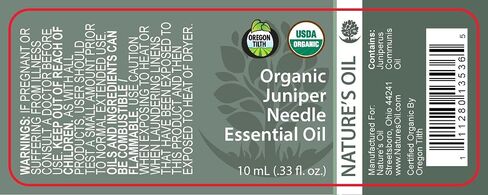 Best Juniper Needle Essential Oil Pure Certified Organic Therapeutic Grade 10ml in Kuwait