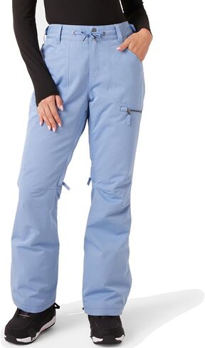 Roxy Women's Nadia Ski Pant – 10K Waterproof, Insulated, PFAS-Free, Adjustable Waist & Snow Gaiters in Kuwait